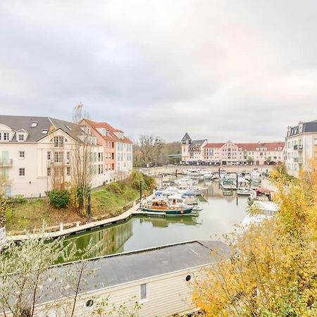 Studio Vue Direct Sur Le Port De Cergy, Parking Prive Gratuit Bagian luar foto