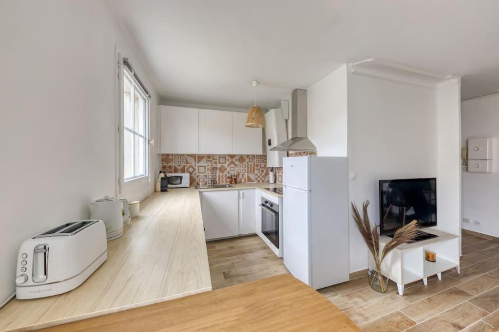 Studio Vue Direct Sur Le Port De Cergy, Parking Prive Gratuit Bagian luar foto